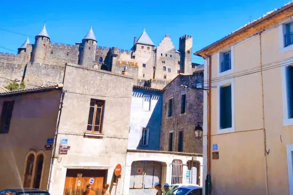 Appartement Chaleureux Au Pied De La Cite Avec Parking Carcasona Exterior foto
